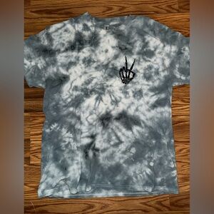 Gildan Gray Tie-Dye T-Shirt